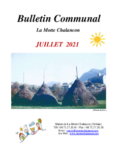 Bulletin Communal – Juin 2021