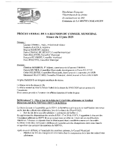 PV Conseil Municipal du 12 06 2025